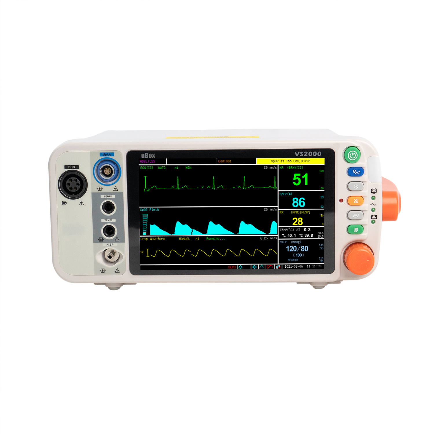 Portable vital signs monitor